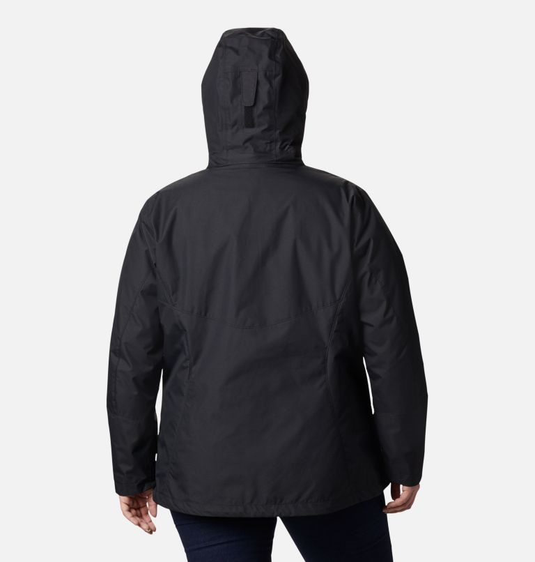 Women's Columbia Bugaboo II Interchange Fleece Jackets Black | Plus Size CA-K485A